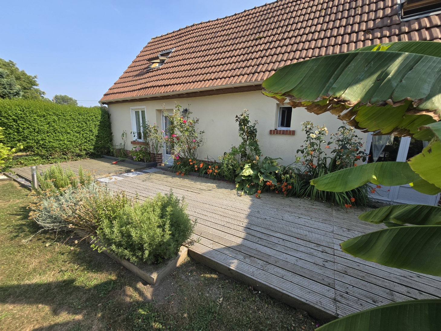 Maison de campagne, avec vie de plain-pied à Méneslies