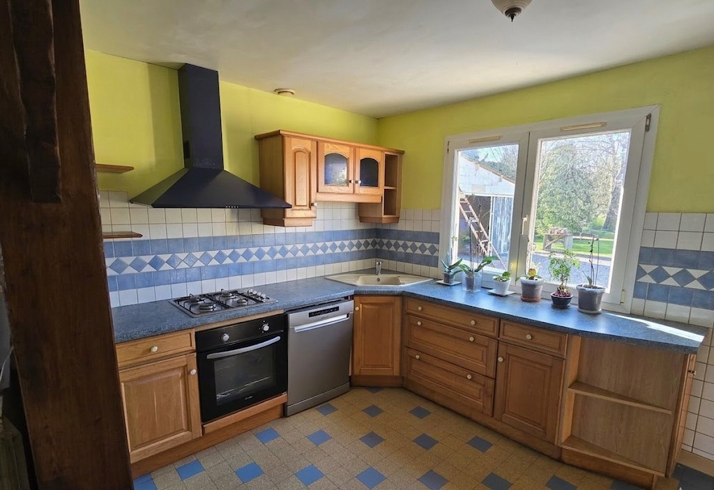 Maison de village avec vie de plain-pied