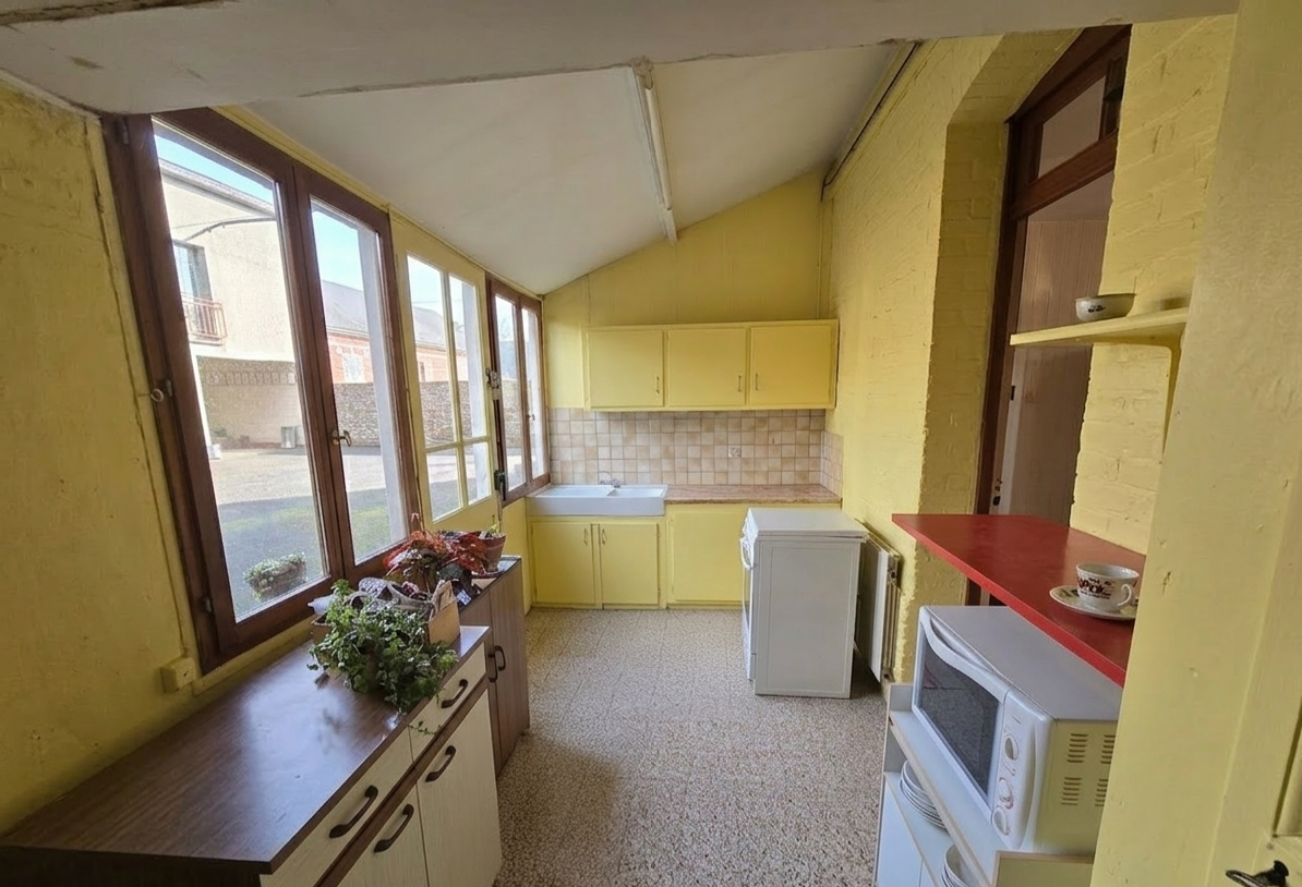 Maison de village avec vie de plain-pied